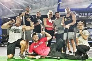 A photo group shot of Elite Edge Trainers